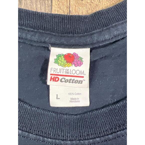 Dare Vintage Keep Kids Off Drugs American Flag Shirt Fruit of the Loom Large. - Picture 4 of 7